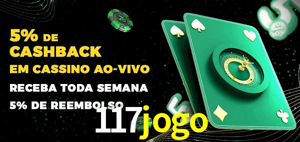 Promoções do cassino ao Vivo 117jogo